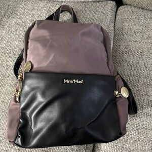 Mini Black and Purple blackpack